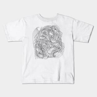 Dragon pile Kids T-Shirt